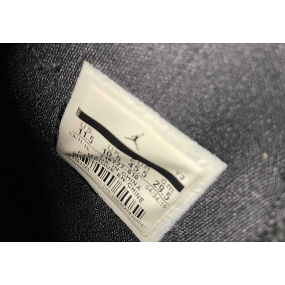 Nike Air Jordan Melo M11 716227-010 Mens Black Basketball Shoes Mens 11.5 - Picture 7 of 11